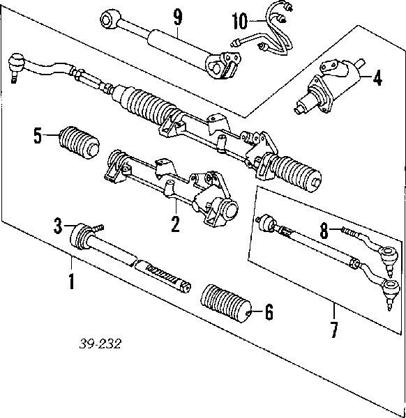 Bota De Direccion Derecha (Cremallera) 406628 Peugeot/Citroen