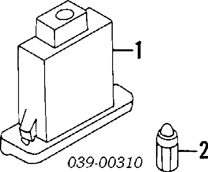 Luz de matrícula Peugeot 405 1 (15E)