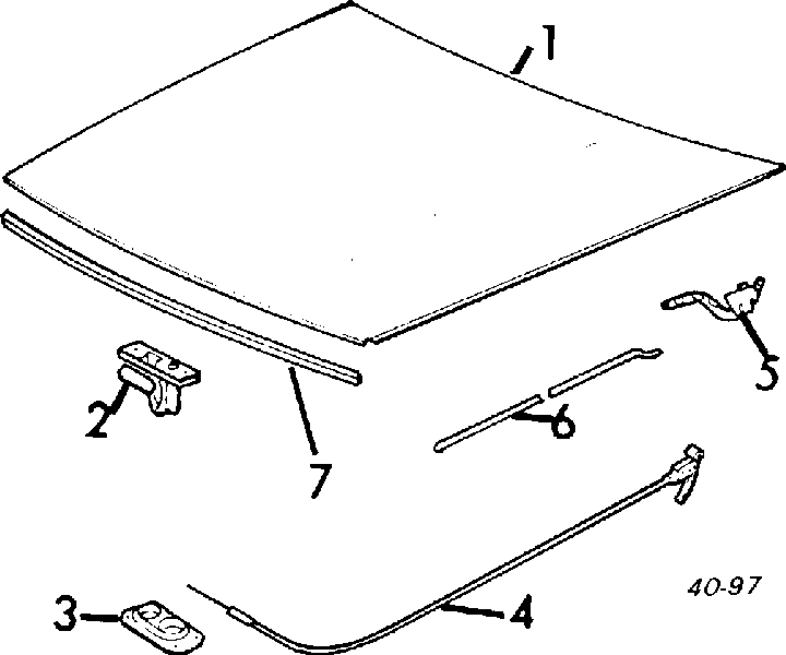 94451135101 Porsche muelle neumático, capó de motor