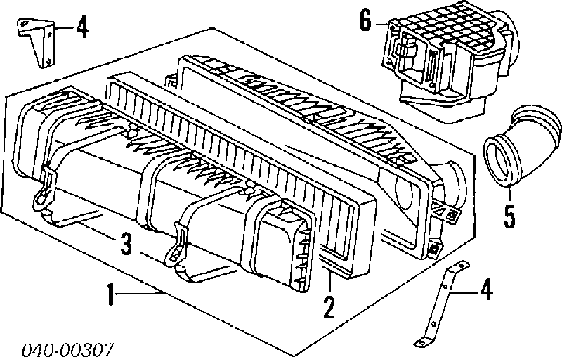 94411016600 Porsche filtro de aire