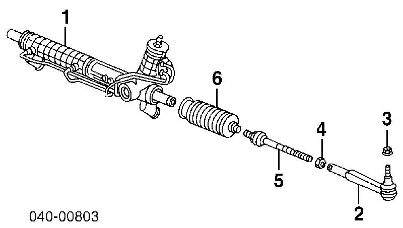 Cremallera de dirección 711520758 DRI