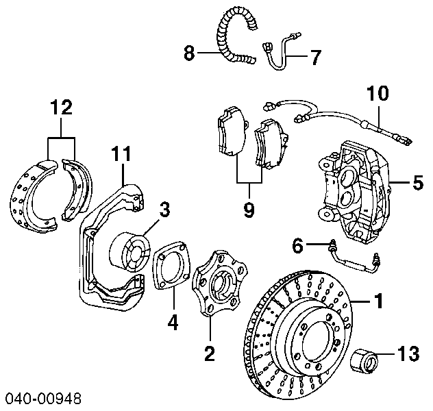 Disco de freno trasero 09C87811 Brembo