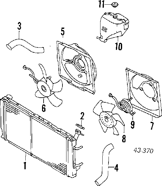 73031GA130 Subaru ventilador (rodete +motor aire acondicionado con electromotor completo)