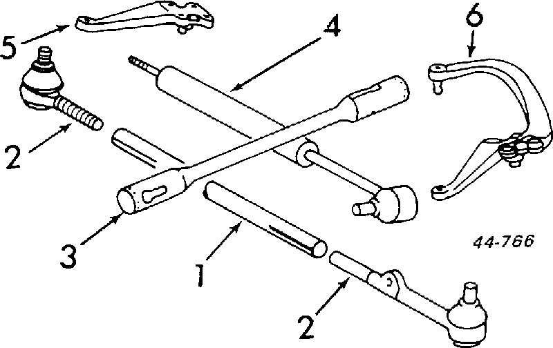 4504739085 Toyota rótula barra de acoplamiento exterior