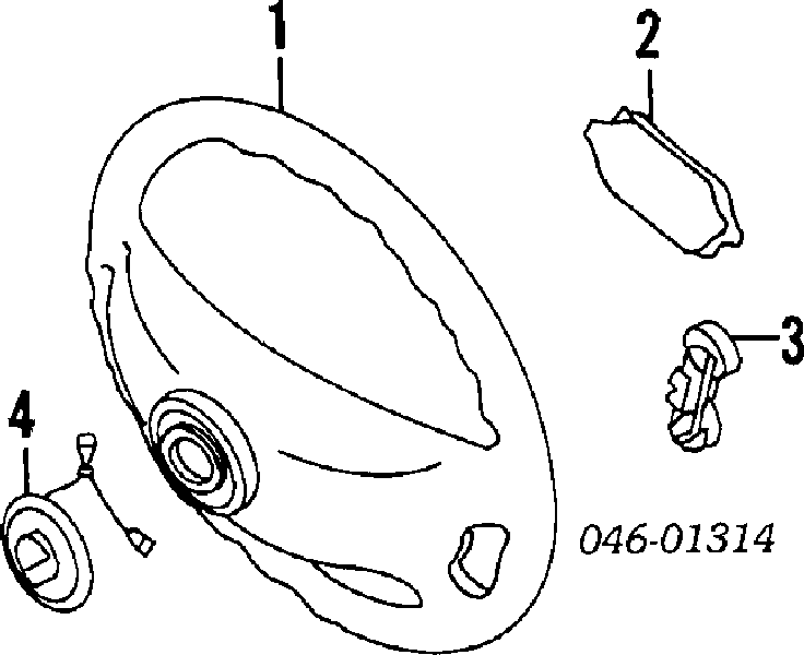 321419660 VAG Anillo de AIRBAG 
