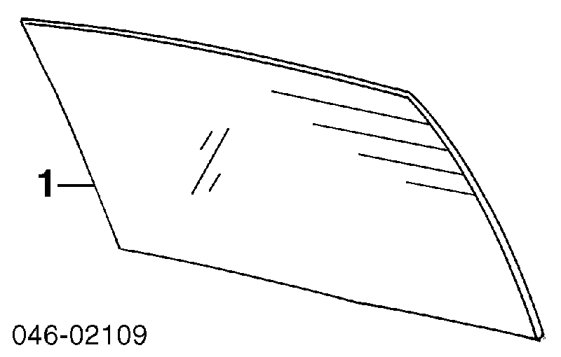 Luneta trasera para Volkswagen Passat (B5, 3B2)