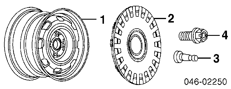 Llantas de acero (Estampado) para Skoda Octavia (A4, 1U5)