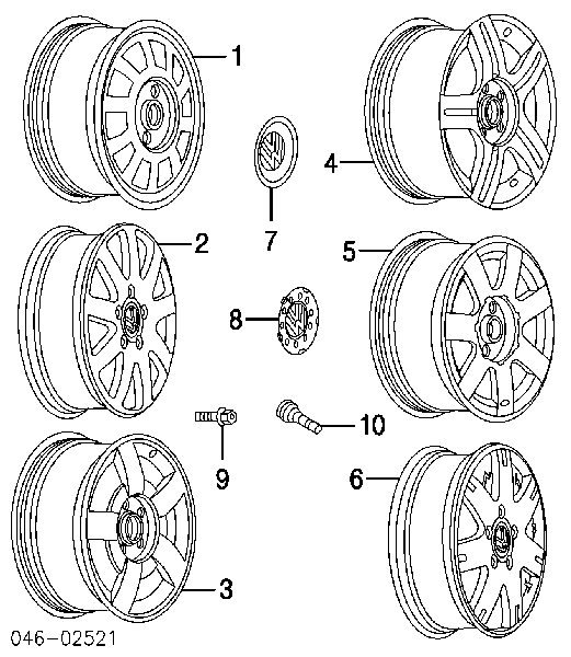4B0601025JZ33 VAG Aros
