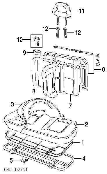 Cilindro de cerradura de guantera para Volkswagen Passat (B5, 3B2)