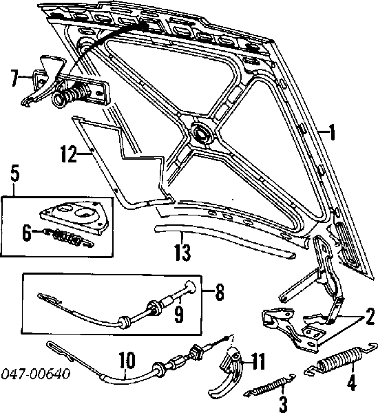 Capó del motor 1315399 Volvo