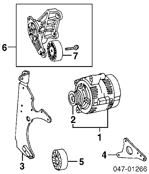 86018413 Volvo alternador