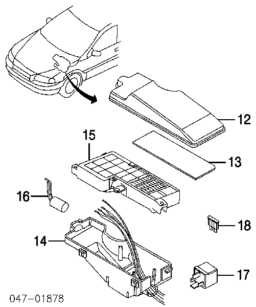 Fusible N072581000302 Mercedes