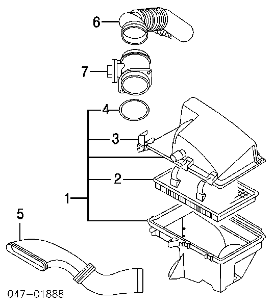 86386000 Volvo filtro de aire