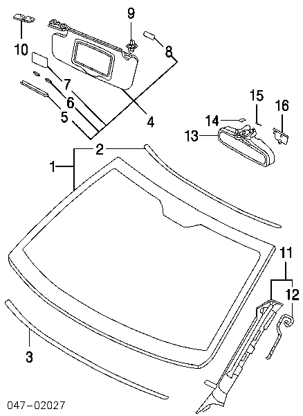 30674702 Volvo parabrisas