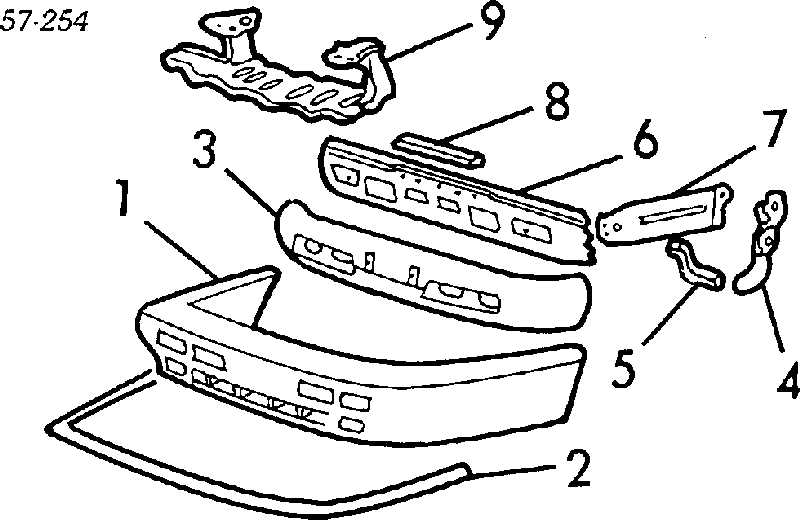 MB271851 Mitsubishi Soporte de parachoques delantero izquierdo