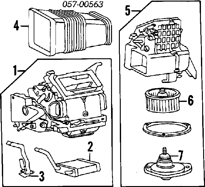 Radiador de calefacción para Mitsubishi Pajero (L04G)