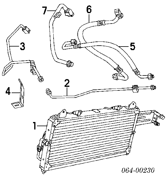Comprar BTR6632 Land Rover Condensador de aire acondicionado