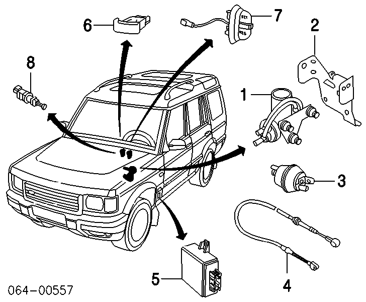 Interruptor Luz De Freno 9384024000 Hyundai/Kia