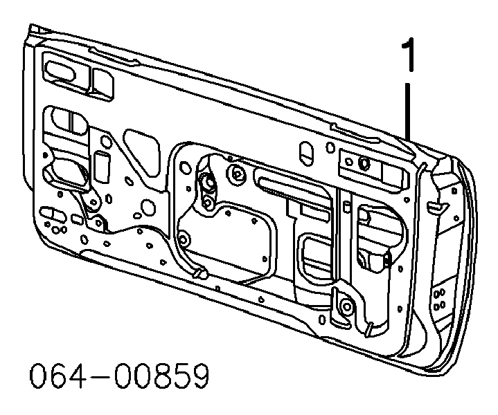 Puerta Trasera de maletero (3/5a Puerta Trasera) para Land Rover Freelander (LN)