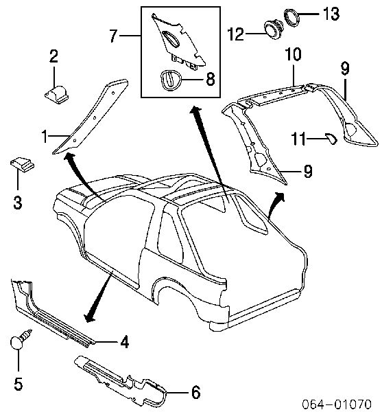 XQN000070LNF Land Rover