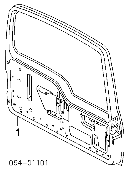 Puerta Trasera de maletero (3/5a Puerta Trasera) para Land Rover Discovery (LJ ,LT)