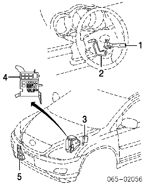 Cable de unión volante para Toyota Highlander (U4)