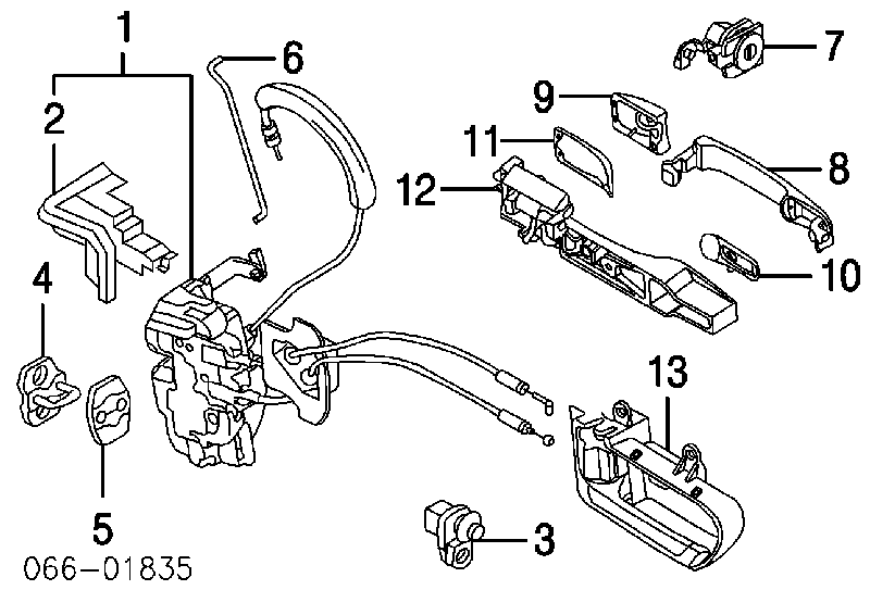 80671CG010 Nissan