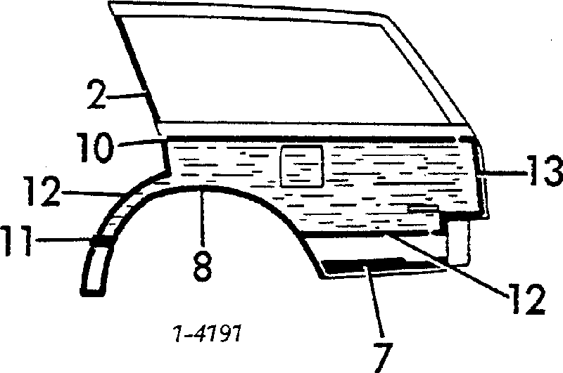 Soporte del radiador superior 96351477 General Motors