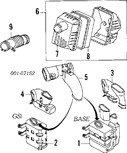 94376355 General Motors filtro de aire