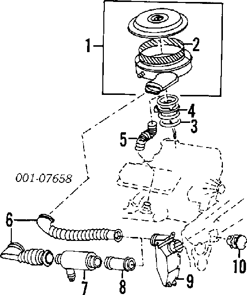 17220PC0003 Honda filtro de aire