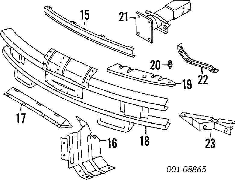 1160854 Opel clip de tapicería de tapa de maletero