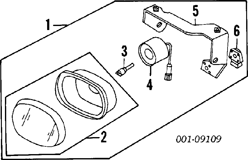 94379806 General Motors pastillas de freno traseras