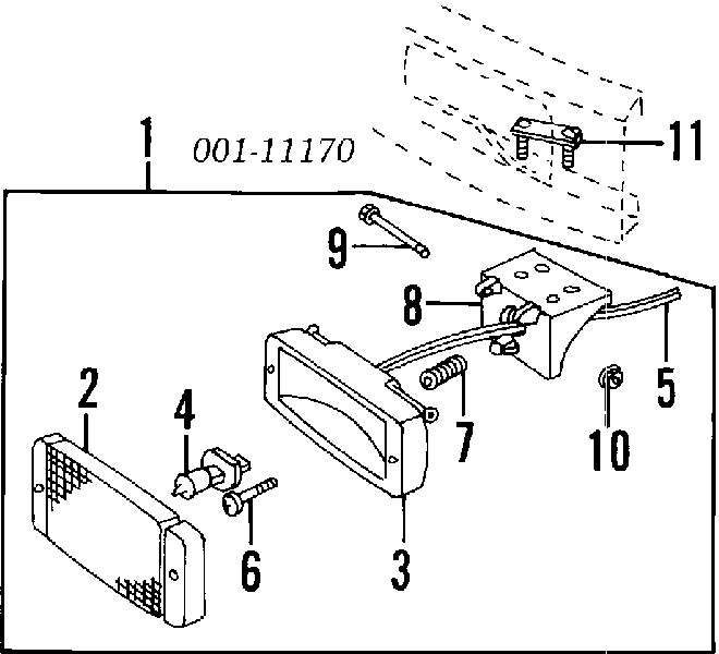 11514596 General Motors tornillo (tuerca de sujeción)