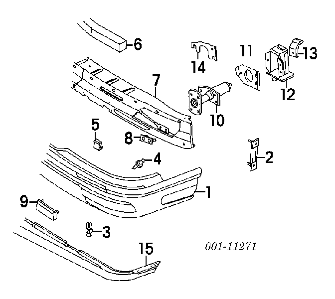 22638717 General Motors clips de fijación de pasaruedas de aleta delantera