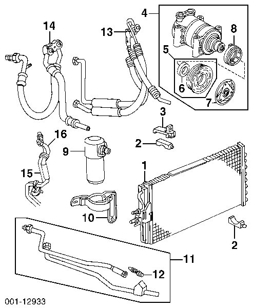 1136519 Ford pastillas de freno delanteras