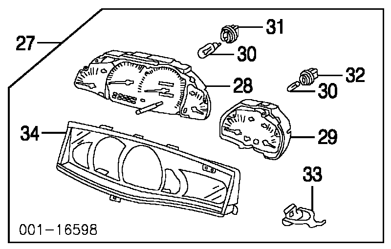 2098939 Opel bombilla