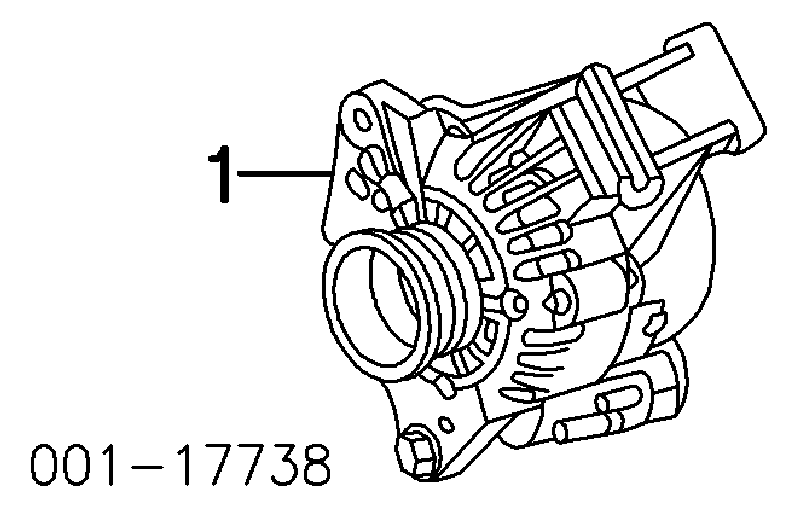 25756439 General Motors alternador