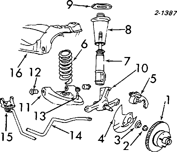 E6LY5A486A Ford soporte de barra estabilizadora delantera