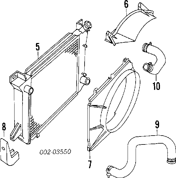 Correa trapezoidal 9091602706 Toyota