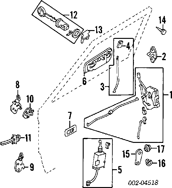 F4CZ5822404G Ford radiador de aceite