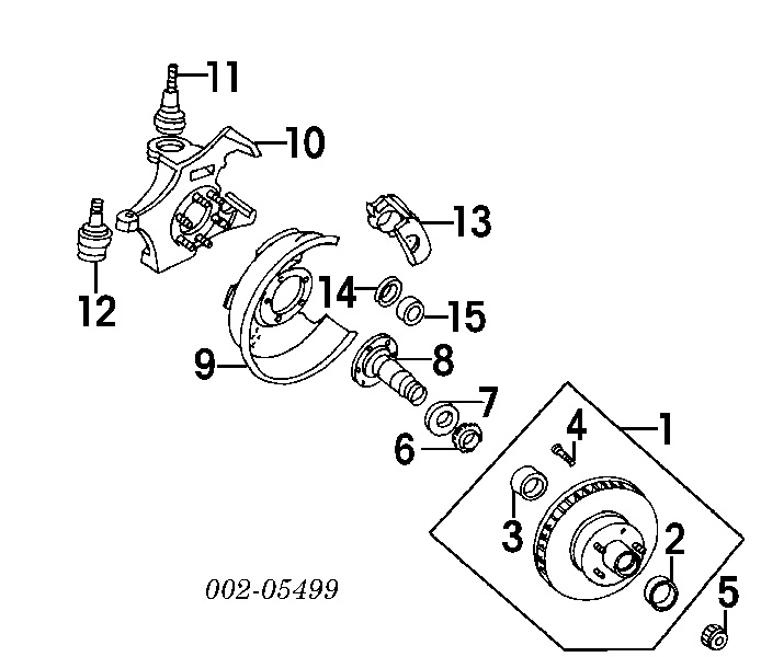 F4TZ1102AA Ford motor de ventilador aire acondicionado