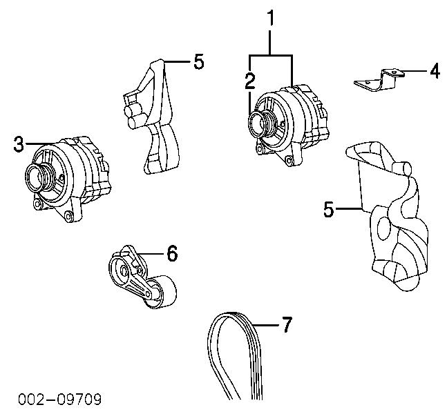 F81Z10346EA Ford alternador