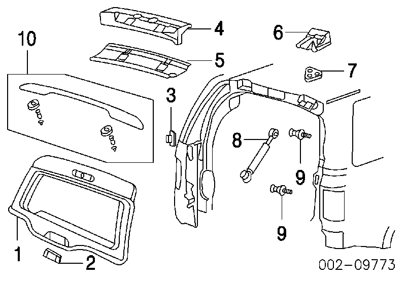 YC3Z78406A10BA Ford