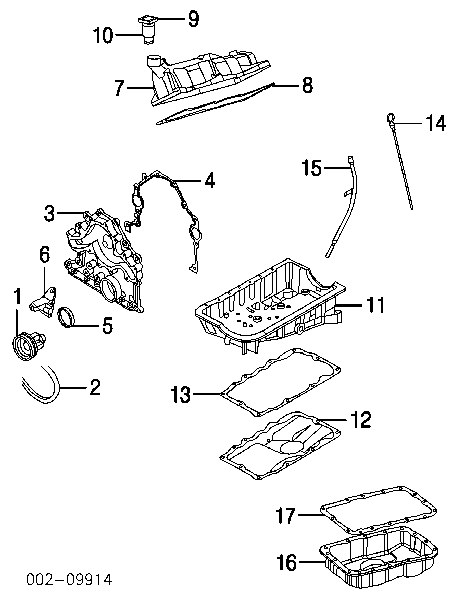 Retén de cigüeñal frontal Ford Explorer SUV (U2) (1994 - 2002) precio, desde  