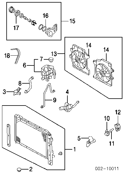 XS4Z8592AC Ford