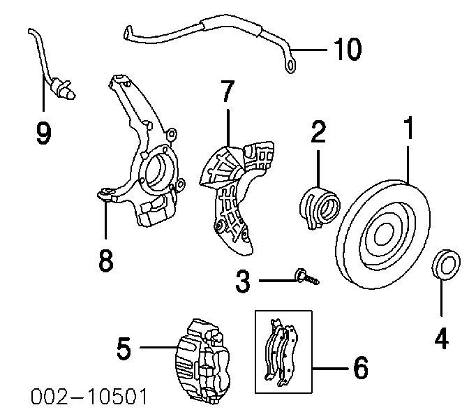 Disco de freno delantero 9765320 Brembo