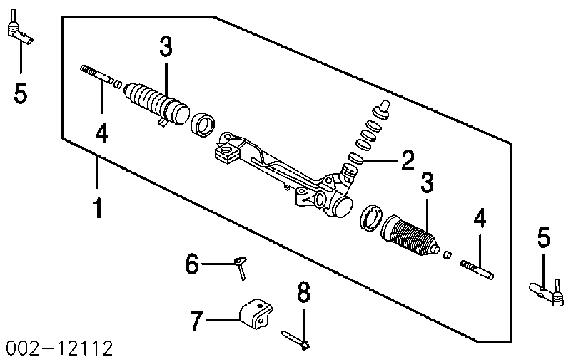 Fuelle, dirección K68032244AA Fiat/Alfa/Lancia