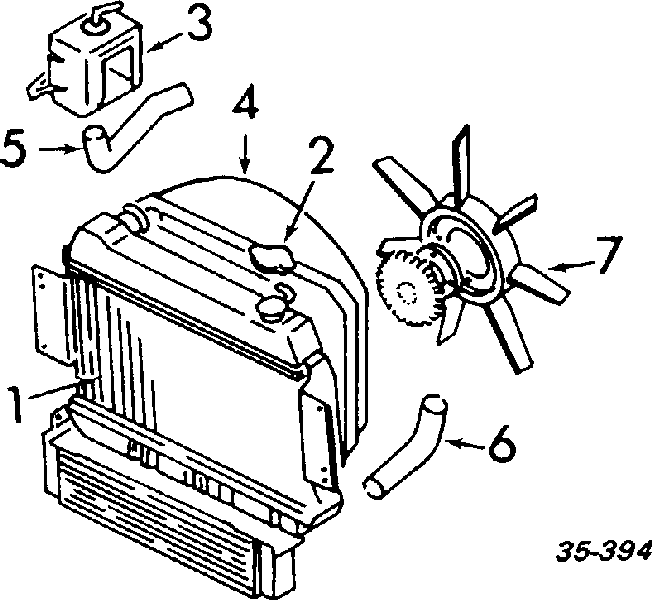 Tapa de radiador 887115205 Mazda