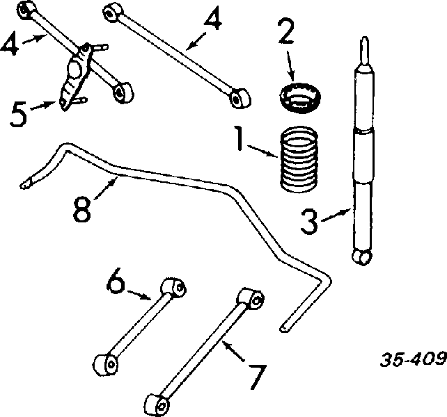 Tubo liquido de freno trasero para Mazda 929 (LA)