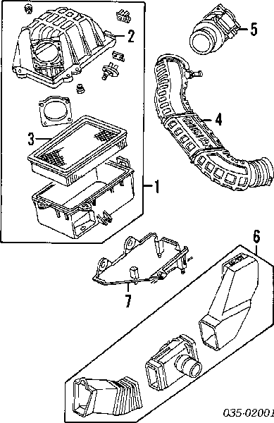 Sensor De Flujo De Aire/Medidor De Flujo (Flujo de Aire Masibo) ZZL013215 Mazda